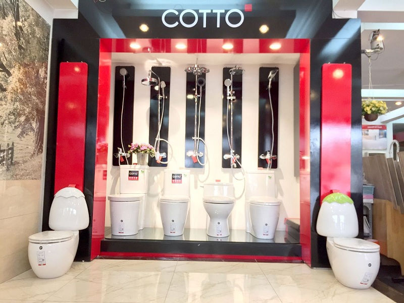 Thiết bị vệ sinh Cotto được biết đến với giá trị thẩm mỹ và độ bền cao