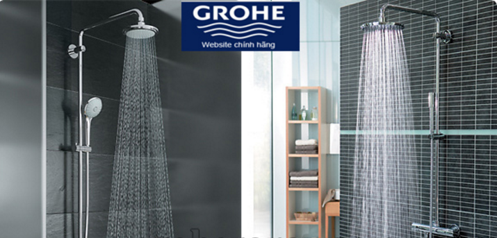 GROHE là một trong những thương hiệu thiết bị vệ sinh cao cấp được ưa chuộng trên thế giới